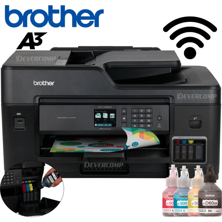 Impresora MFC-T4500DW A3 Duplex Multifunción Wifi