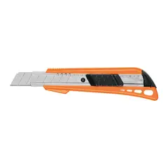 TRUPER - Cutter 18 mm reforzado de plástico con alma metálica,