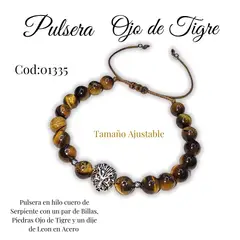 GENERICO - Pulsera en Piedra Ojo de Tigre