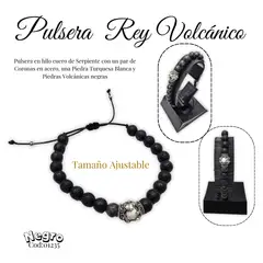 GENERICO - Pulsera en Piedra Volcanica