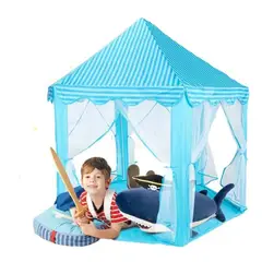 GENERICO - Carpa Castillo Armable Modelo Princesa-CELESTE