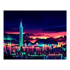 MAKA - DIAMOND PAINTING BIG CITY 40X50 CM