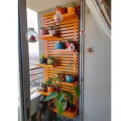 GENERICO - JARDIN VERTICAL DE MADERA