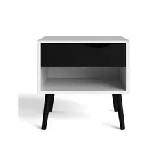 NACION MUEBLES - VELADOR KENDO COLOR BLANCO