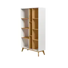 NACION MUEBLES - LIBRERO BROWN COLOR MADERA