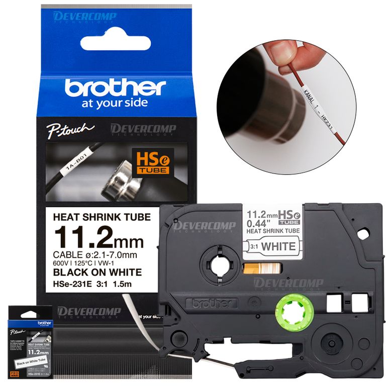 Cinta Termocontraible HSe-231E (11.2mm x 1.5 mts)