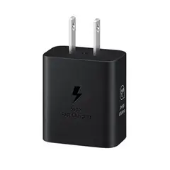 SAMSUNG - Adaptador de Pared 25W GAN para Galaxy S25 Ultra Negro