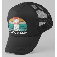 GENERICO - GORRA TRUCKER - COOL LLAMA MOD013