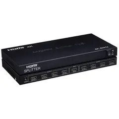 ENCORE ELECTRONICS - Conmutador HDMI Versión 2.0 1 x 8 Soporta HDCP 2.2 Case Aluminio Encore