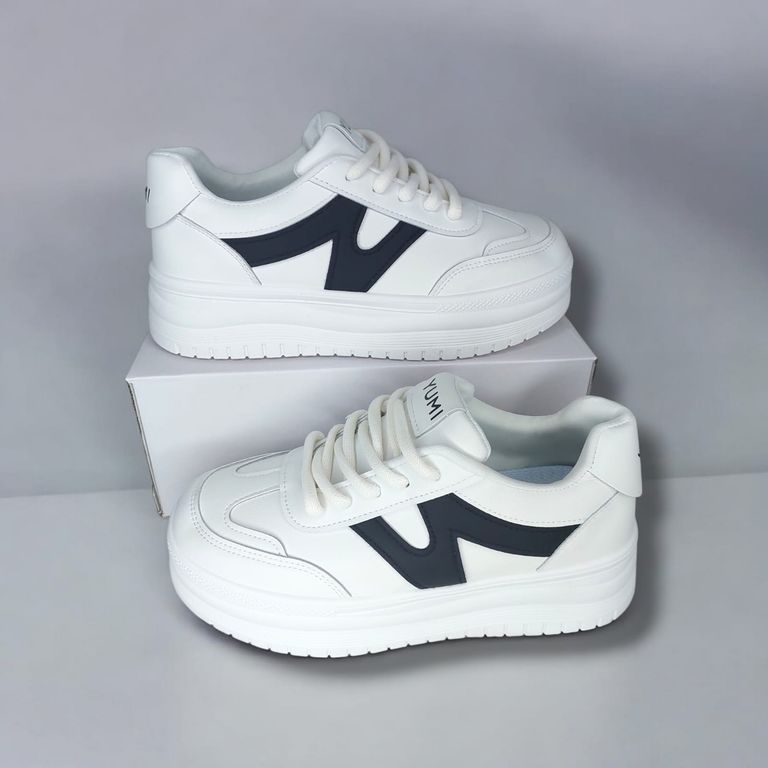 ZAPATILLA DE MUJER YUMI N BLANCONEGRO- AT1025