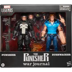 MARVEL - War Journal Legends Punisher and Bushwacker Two-Pack