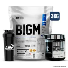 KEVIN LEVRONE - Bigm 3Kg chocolate + Creatina 300gr con Shaker