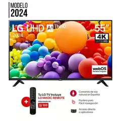 LG - TELEVISOR 55 4K SMART TV UHD 55UT7300 + CONTROL MAGIC