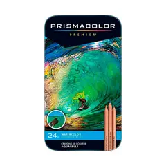 PRISMACOLOR - Colores Acuarelables Profesionales Premier x24
