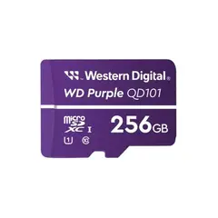 WESTERN DIGITAL - MICROSD 256GB PARA VIDEO VIGILANCIA - PURPLE