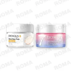 BIOAQUA - PACK CREMA ACLARANTE Y CREMA HIDRATANTE VEGANA V7