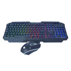 HALION - KIT GAMER TECLADO Y MOUSE SPARTAN HA-808C