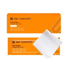 K&F CONCEPT - Kit de 20 paños microfibra 15x15cm para lentes de cámara -