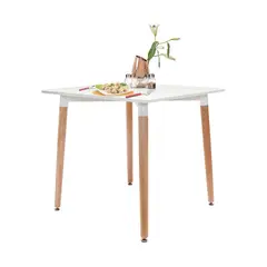 OFIDEAS - Mesa de Comedor Rectangular Luigi 80 x 80 Tablero Mdf Ofideas.