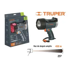 TRUPER - Linterna Reflectora LED 2000L Recargable