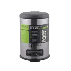 FACUSA - Papelera 3LT CLEAN C/asa - 984150301