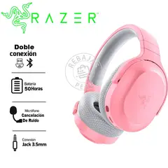 RAZER - Barracuda X 2022 Quartz Auriculares Inalámbricos y Bluetooth