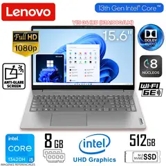 LENOVO - Laptop V15 G4 IRU Intel Core i5-13420H 8GB RAM 512GB SSD 15.6 FHD - 83A100GJLM