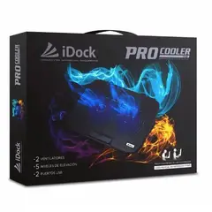 IDOCK - Cooler para Laptop PRO COOLER
