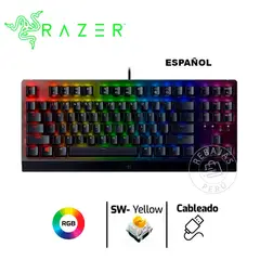 RAZER - BlackWidow V3 TKL Teclado Mecánico Gaming Switch Yellow