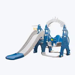 SCOOT AND RIDE - Tobogán y columpio scoop - azul