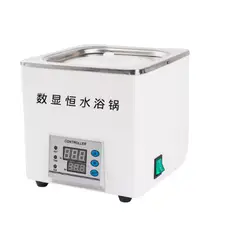 GENERICO - Baño María Digital 1 Hoyo con Control de Temperatura y Tiempo