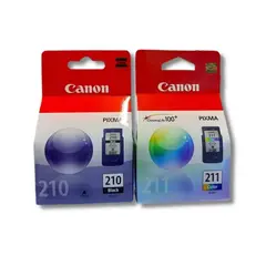 CANON - Kit Tinta 210 211 Negro Tricolor