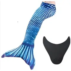 GENERICO - Cola de Sirena Niñas Talla 6 con Monoaleta