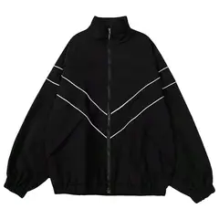 YANSUS - Polera Hombre Negro Raya