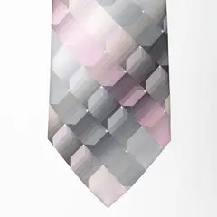 CHRISTIAN ARMAND - CORBATA TRAMA GEOMETRICA TRIDIMENSIONAL