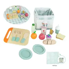 GENERICO - Set Didáctico Fiesta de Picnic Paseo para Niños