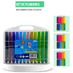 GENERICO - Set de Plumones Gruesos