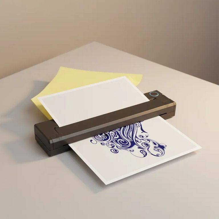 Impresora portátil A4 Bluetooth papel térmico o papel tatuaje 210mm A41