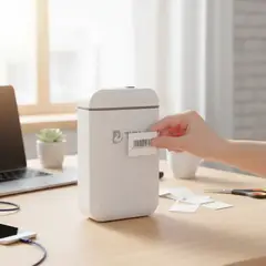 JPSYSTEMS - Impresora Térmica Portátil Etiqueta Adhesiva 15mm Bluetooth Android IOS