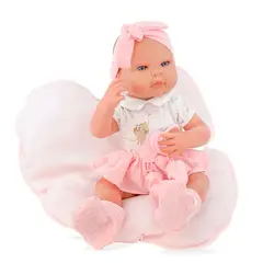 MUÑECAS REBORN - Muñeca Recién Nacida Berjuan Aitana Tipo Reborn 43 cm