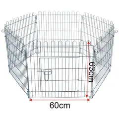 GENERICO - Reja Cerco para mascotas 60 x 60cm