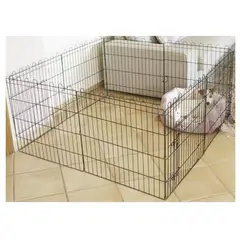 GENERICO - Corral cerco jaula para mascota 60 x 80cm GRANDE