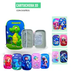 GENERICO - Cartuchera diseños variados