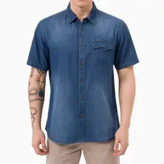 GZUCK - Camisa Moda Denim Dawsom Hombre