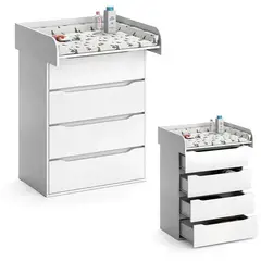 DIBA MUEBLES - Comoda Cambiador Bebe Moderna Riko -