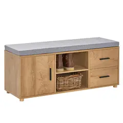 DIBA MUEBLES - Zapatera Con Asiento Nuria -