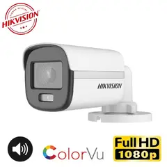 HIKVISION - Cámara Tubo FullHD Color VU con AUDIO