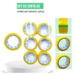 GENERICO - CINTA DE EMBALAJE X 06UND