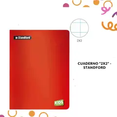 GENERICO - CUADERNO KIDS KINDER 2X2