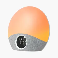 CUENTA OVEJAS - Despertador para Bebés con Luz de Amanecer y Ruido Blanco